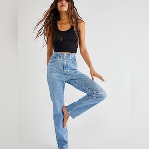 Levis 70s high slim straight jeans